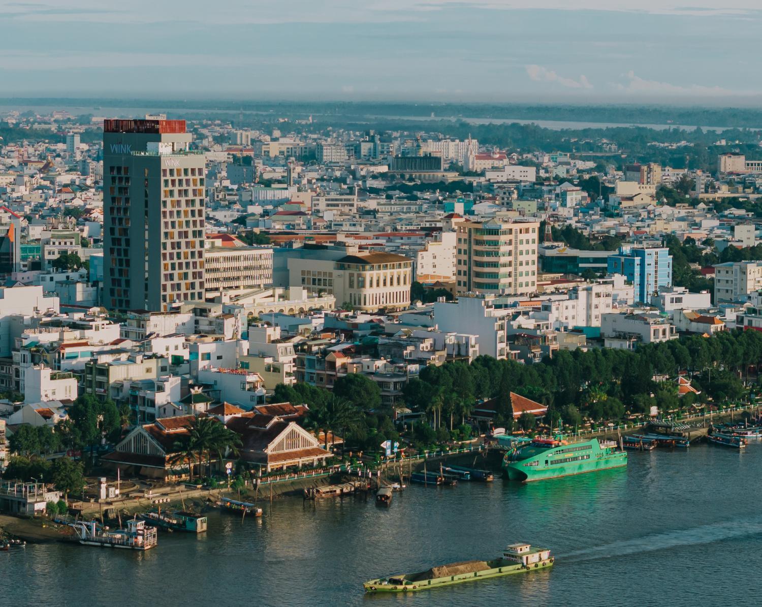 Wink Hotel Can Tho Ninh Kieu Wharf - 24Hrs Stay & Rooftop Pool Bar Exterior foto